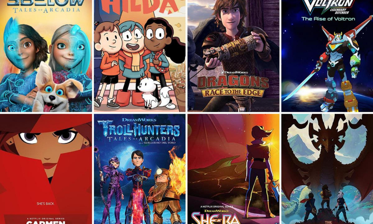 Top 10 Animated Series on Netflix - Amazing Animator